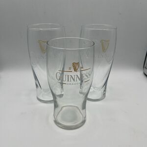 Lot of 3 Guinness Glasses